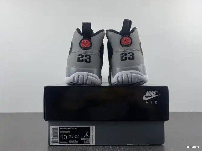 Reps TBK Retro Grey 9 Jordan Particle CT8019-060 0530